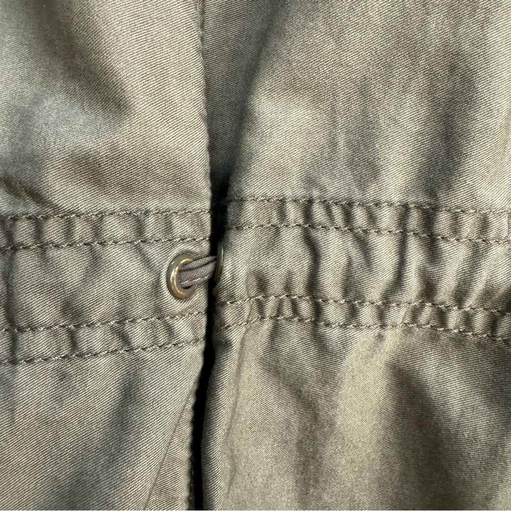 Anthropologie Hei Hei - Moss Scalloped Anorak Jacket - XS (adjustable waist) - Picture 12 of 13